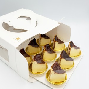 Basque Burnt Cheesecake (Box of 9 Slices)